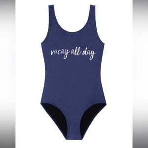 NWT PILYQ GIRLS  VACATION GIRLS ONE PIECE SWIM